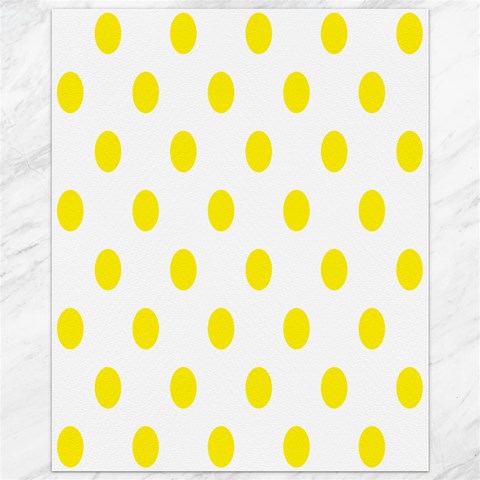 Polka Dots 10.95 x13.48  Canvas - 1