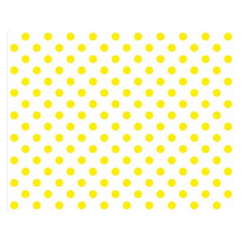 Polka Dots 60 x50  Blanket Front