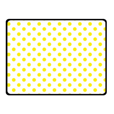 Polka Dots 50 x40  Blanket Front