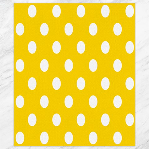 Polka Dots 8.15 x9.66  Canvas - 1