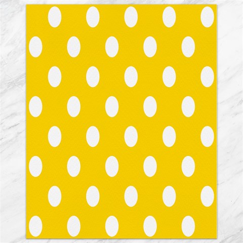 Polka Dots 10.95 x13.48  Canvas - 1