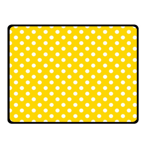 Polka Dots 45 x34  Blanket Back