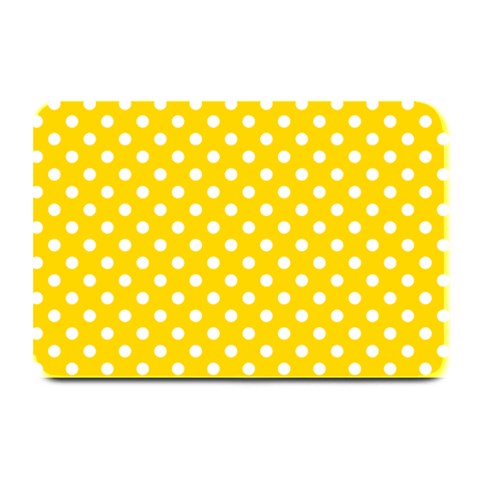Polka Dots 18 x12  Plate Mat