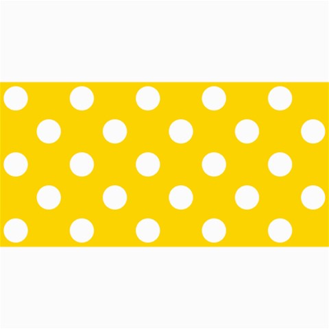 Polka Dots 8 x4  Photo Card - 1