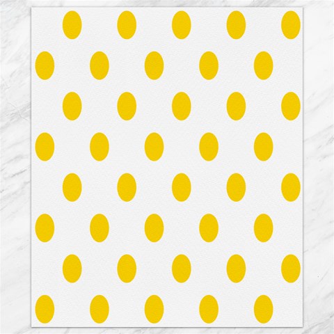 Polka Dots 8.15 x9.66  Canvas - 1