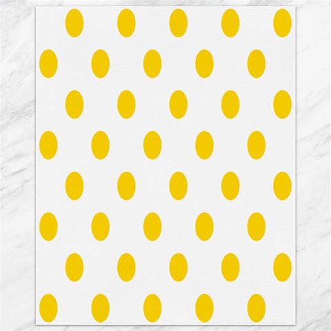 Polka Dots 10.95 x13.48  Canvas - 1