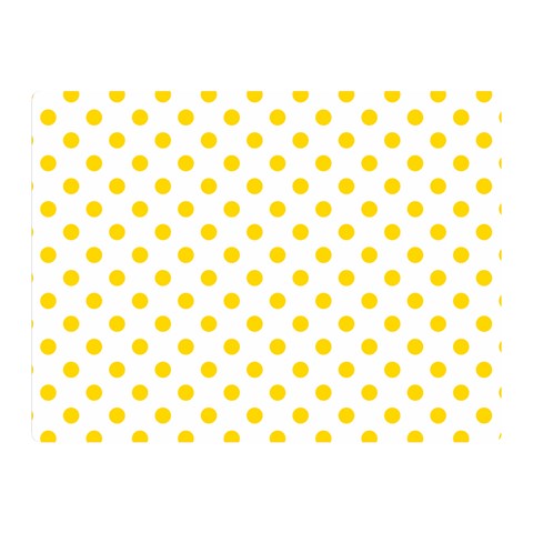 Polka Dots 35 x27  Blanket Front