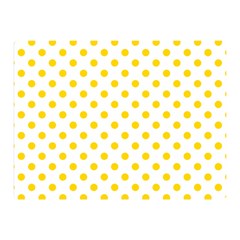 Polka Dots 35 x27  Blanket Front