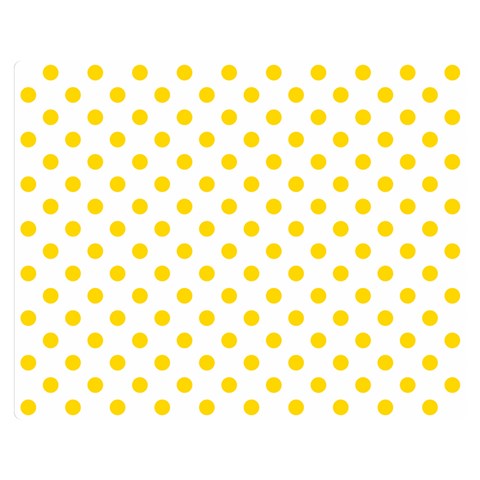 Polka Dots 60 x50  Blanket Back