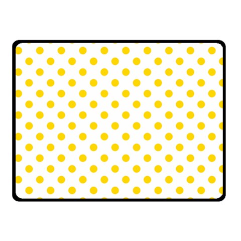 Polka Dots 50 x40  Blanket Front
