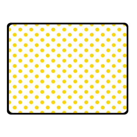 Polka Dots 45 x34  Blanket Front