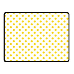 Polka Dots 45 x34  Blanket Back