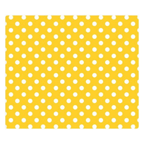 Polka Dots 50 x40  Blanket Front