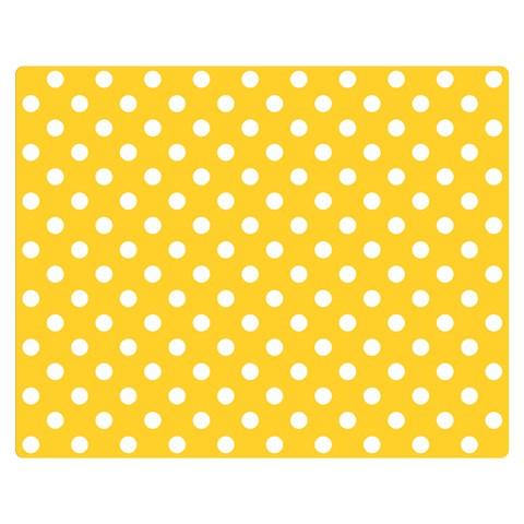 Polka Dots 60 x50  Blanket Front