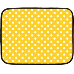 Polka Dots 35 x27  Blanket Back