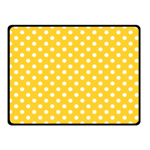 Polka Dots 45 x34  Blanket Back