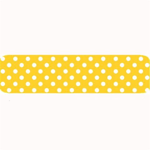 Polka Dots 32 x8.5  Bar Mat