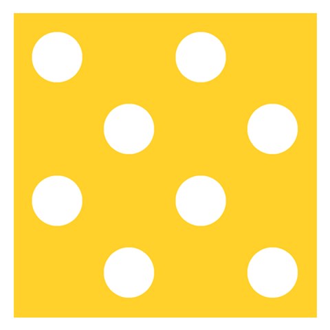 Polka Dots 3.75 x3.75  Memopad