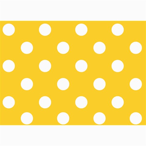 Polka Dots 7 x5  Photo Card - 1