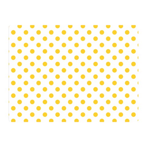 Polka Dots 35 x27  Blanket Front