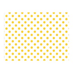 Polka Dots 35 x27  Blanket Back