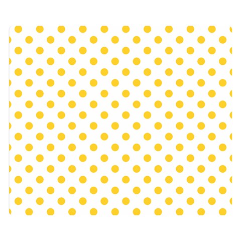 Polka Dots 50 x40  Blanket Front