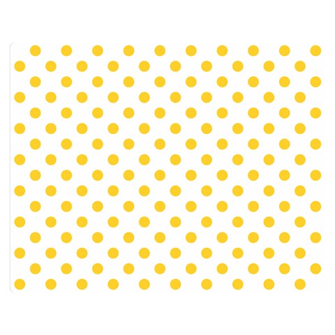 Polka Dots 60 x50  Blanket Front