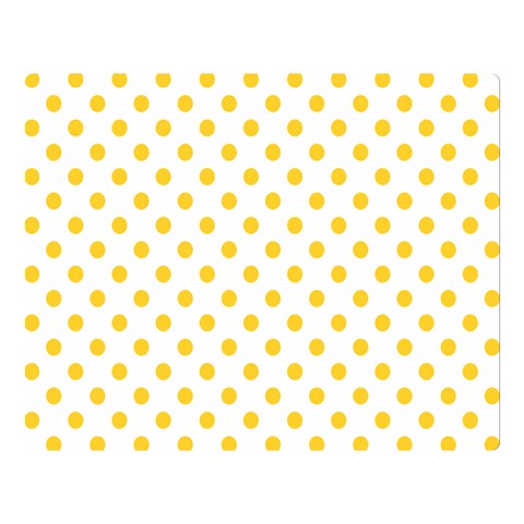 Polka Dots 80 x60  Blanket Front