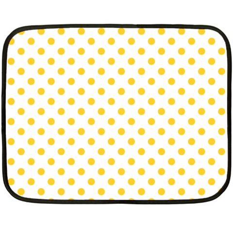 Polka Dots 35 x27  Blanket Front