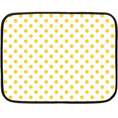 Polka Dots 35 x27  Blanket Back