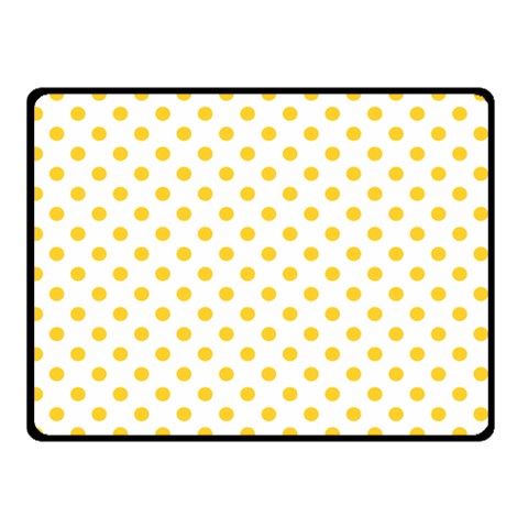 Polka Dots 45 x34  Blanket Front