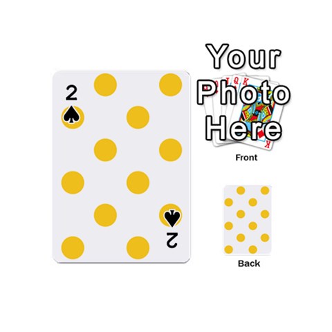 Polka Dots Front - Spade2