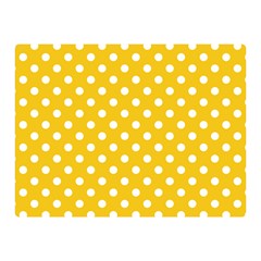 Polka Dots 35 x27  Blanket Back