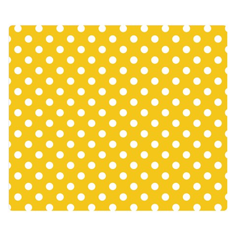 Polka Dots 50 x40  Blanket Front