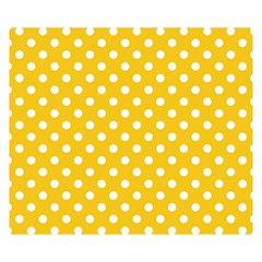 Polka Dots 50 x40  Blanket Back