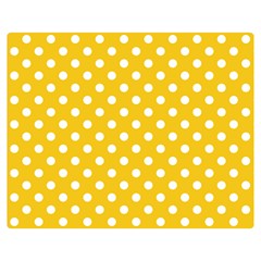 Polka Dots 60 x50  Blanket Back