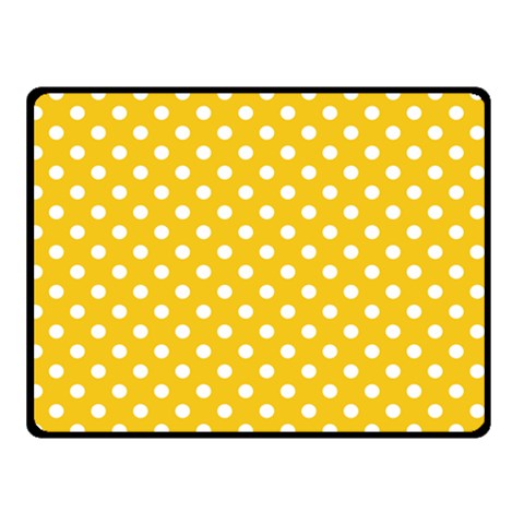 Polka Dots 45 x34  Blanket Front
