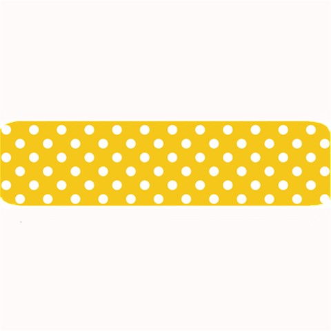 Polka Dots 32 x8.5  Bar Mat