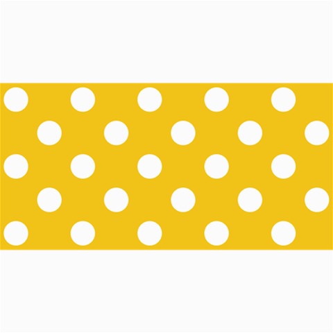 Polka Dots 8 x4  Photo Card - 1