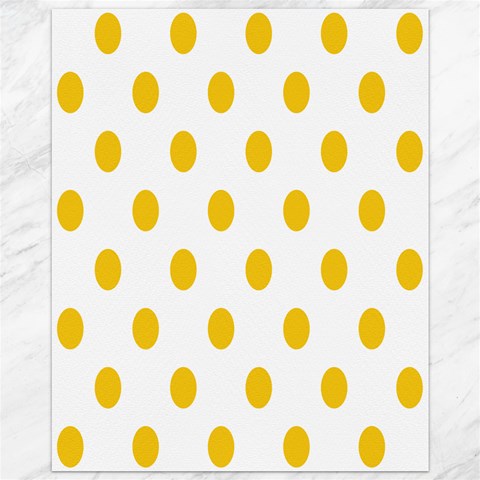 Polka Dots 10.95 x13.48  Canvas - 1