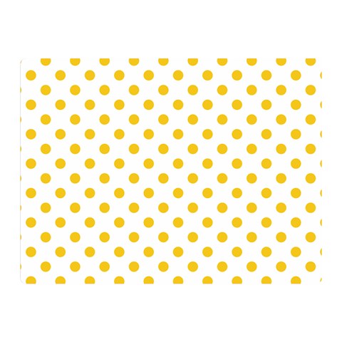 Polka Dots 35 x27  Blanket Front