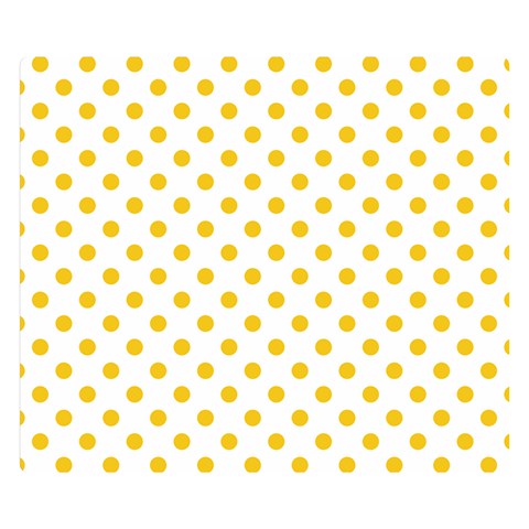 Polka Dots 50 x40  Blanket Back
