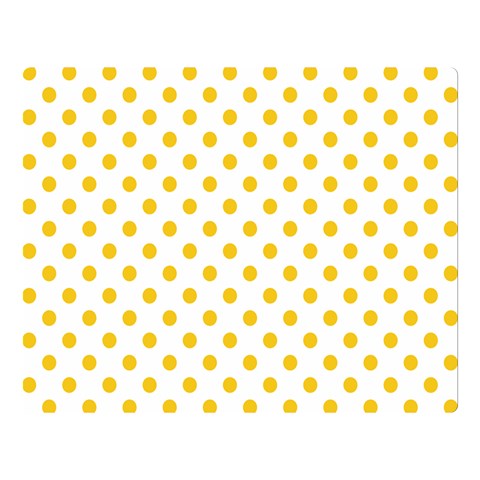 Polka Dots 80 x60  Blanket Front