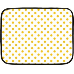 Polka Dots 35 x27  Blanket Back
