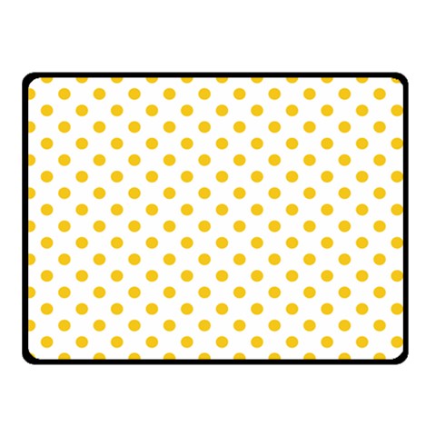 Polka Dots 45 x34  Blanket Front