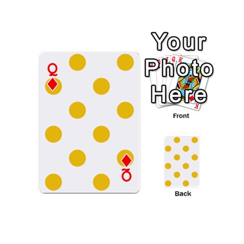 Queen Polka Dots Front - DiamondQ