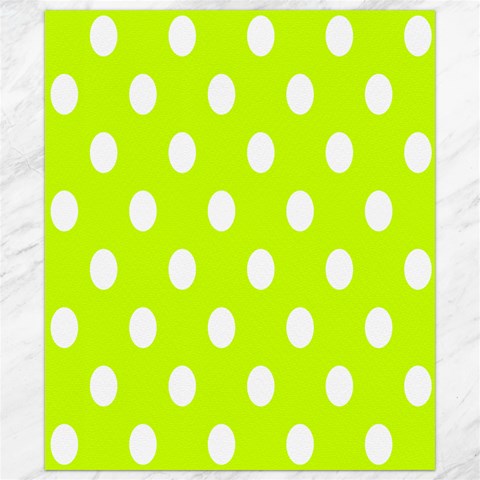 Polka Dots 8.15 x9.66  Canvas - 1