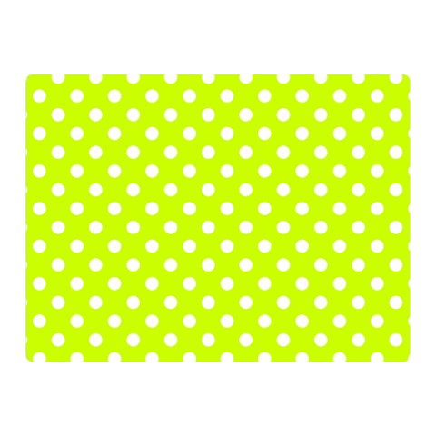 Polka Dots 35 x27  Blanket Front