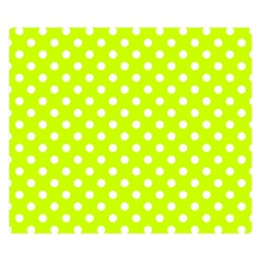 Polka Dots 50 x40  Blanket Back