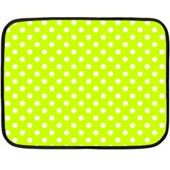 Polka Dots 35 x27  Blanket Back